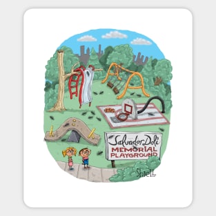 Dali Playground Sticker